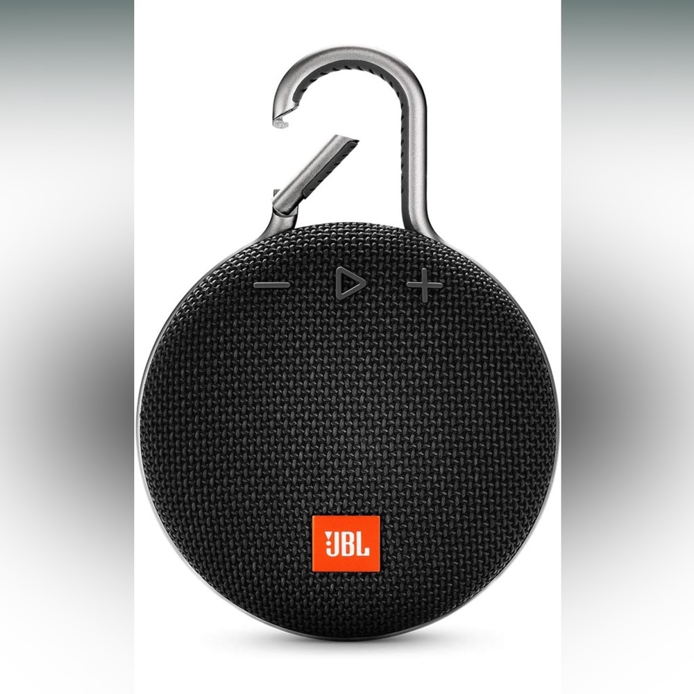 JBL Clip 3, Black - Waterproof, Durable & Portable Bluetooth Speaker